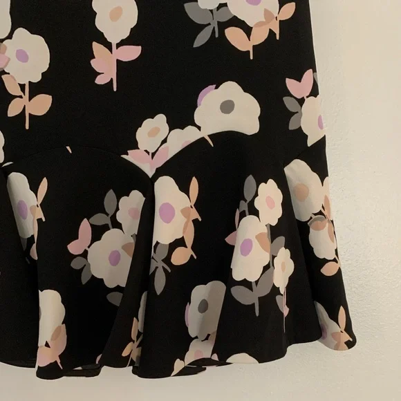 Kate Spade Whimsies Floral Flounce Skirt - Picture 6 of 10